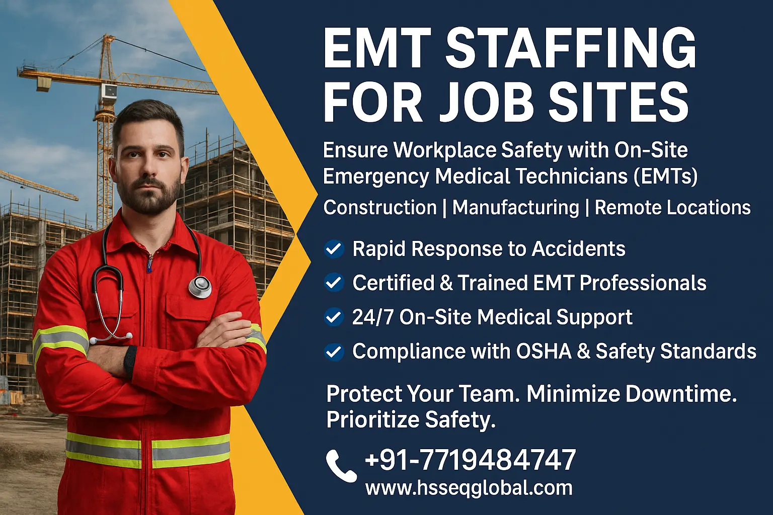 EMT Staffing for Job Sites
